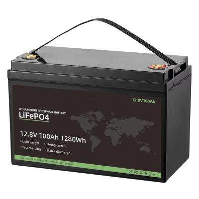 Deep Cycle Lifepo Caravan Lithium Battery Pack 12.8V 25.6V For RV