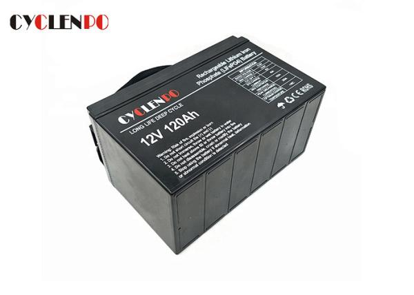 High Lifespan Solar Powered Rechargeable Batteries 120ah For Lead Acid Replacement