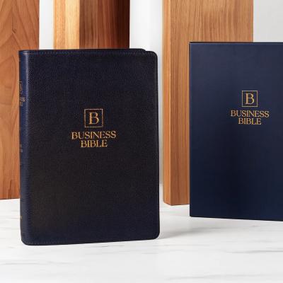 high quality edge line binding bible printing-custom PU leather