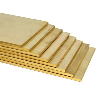 3mm Gold Plated Brass Sheet C22000 Custom For Industrial Applications
