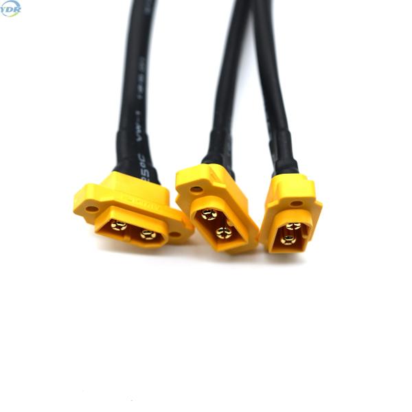 Panel Mounted Xt60 Charging Cable Silicone Copper for RC Lipo Battery