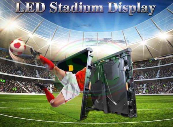 6500cd Outdoor Perimeter LED Display with FCC CE Approval