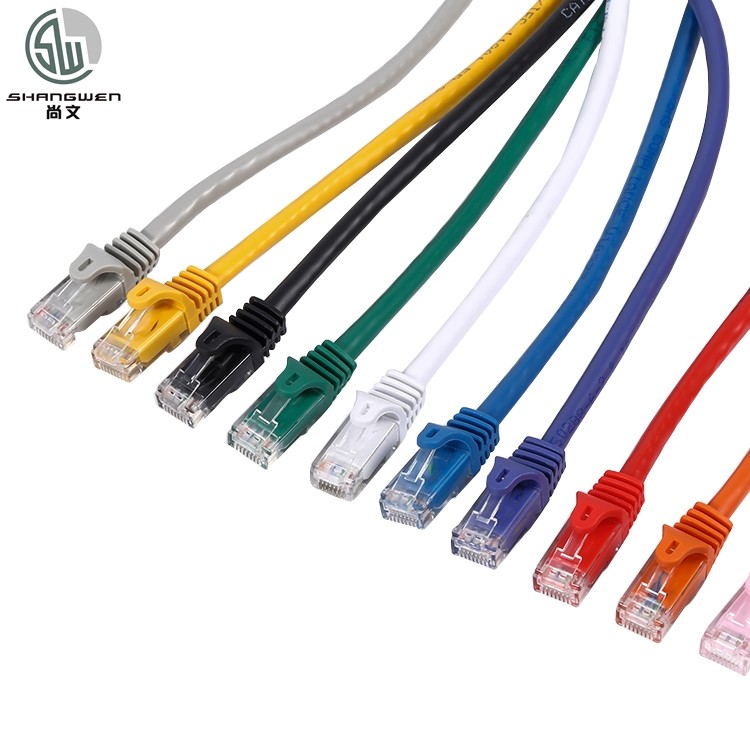 Rj45 Cat6 Cat6a Cat5E UTP Кабель крепления 1m 3m 5m Кабель компьютерной сети