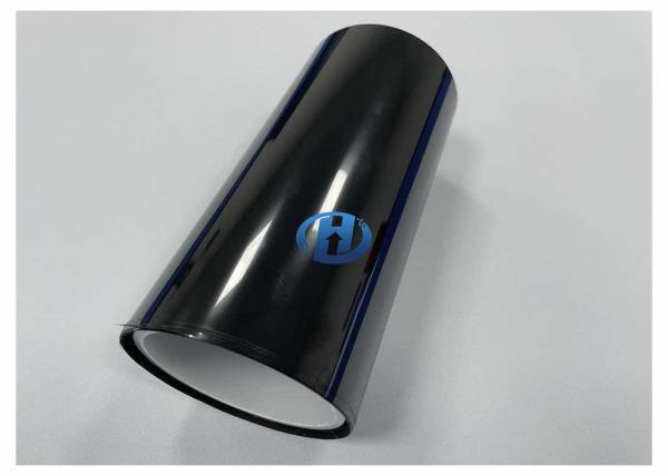 20 μm Black PET Silica Gel Coating Film used as Protective Films in 3C industries