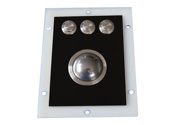 Black Titanium Electroplated 38mm IP67 Dynamic Waterproof Vandal Proof Stainless Steel Trackball