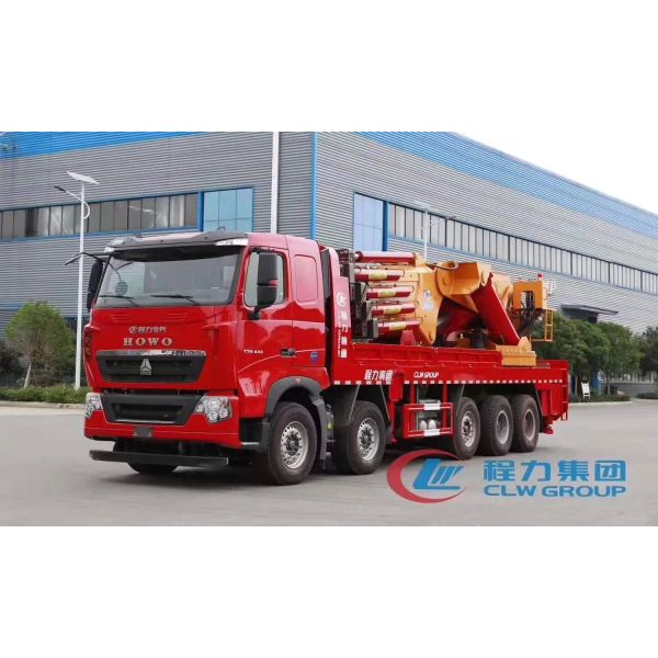 HOWO Heavy Duty Truck Crane 100ton 120tons Lorry Mounted Crane