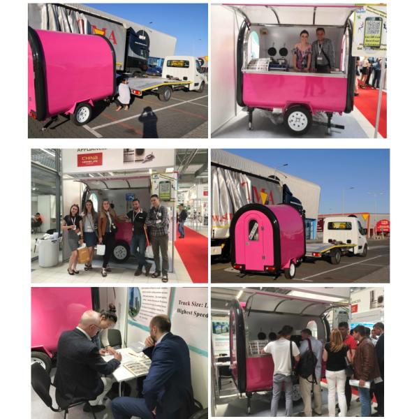 100kg Mobile Food Trucks Professional Production and Easy To Operate for Efficiency