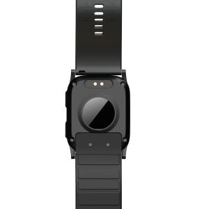 Approved Black Fitness Tracking Smart Wearable Device with Emergency SOS