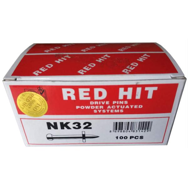 Secure Your Ceiling with 32MM RED HIT Concrete Nail Ceiling Clips and 12mm Washer Dia
