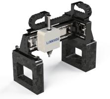 Hight Speed Gantry Robot Horizontal Installation 100N Top Pressure