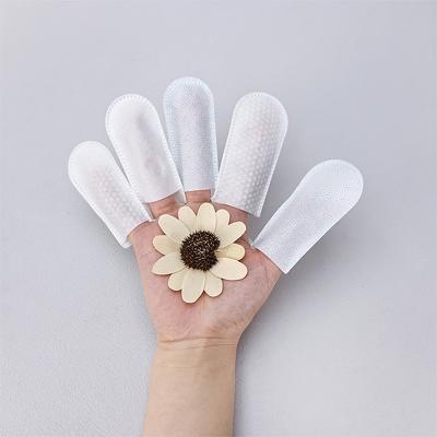 Non tissé Dents pour chiens Nettoyage des doigts Compresse pour les doigts