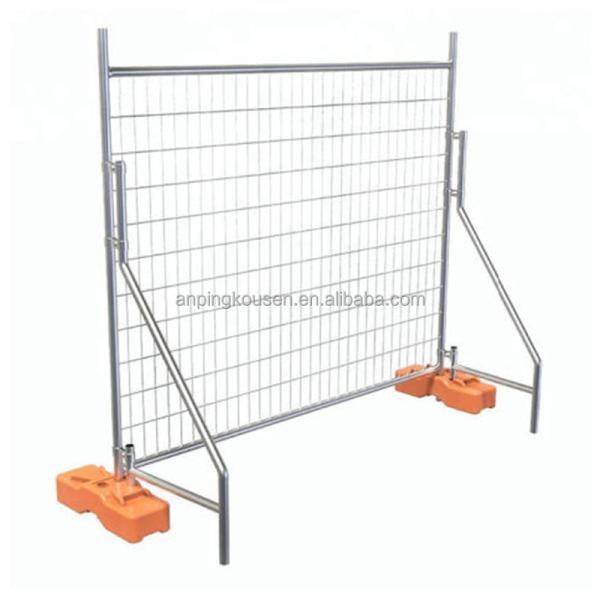 Highly-Functional Heat Treated Steel Temporary Fence Panels for Playground 8ft x 10ft