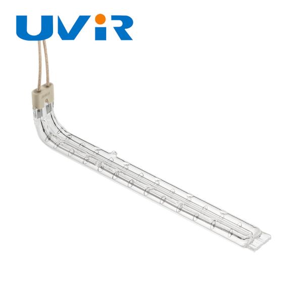 Tube chauffant infrarouge halogène quartz en forme de U 150-6000W