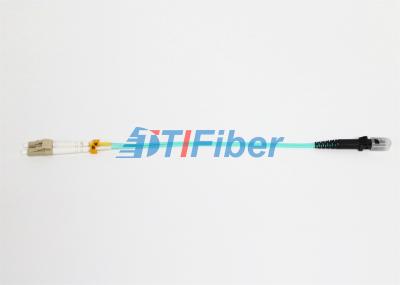 Perda de inserção frente e verso do cabo de remendo OM3 da fibra ótica do duplex de MTRJ baixa