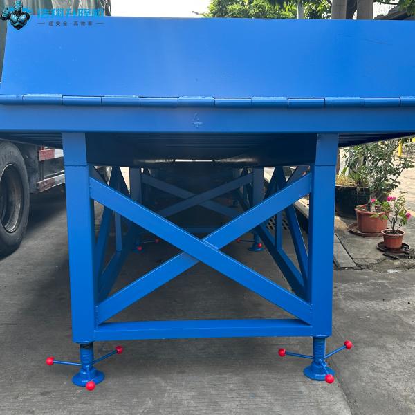 Mobile Loading Unloading Ramp for Container Yard Ramp Forklift Ramp Mobile Portable Ramp Steel Ramp