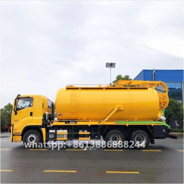 I SUZU    GIGA    20000 Liters  Suction Sewage Truck     Vacuum Tanker