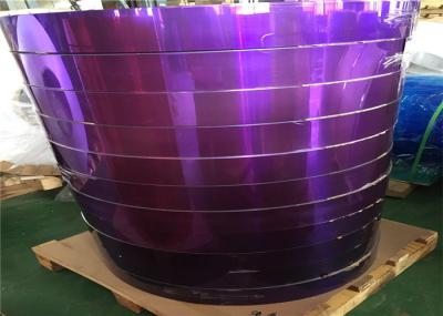 Alloy 1050 1060 Polished Aluminum Strips , PE Coating Aluminum Sheet Roll For Word Of Edge