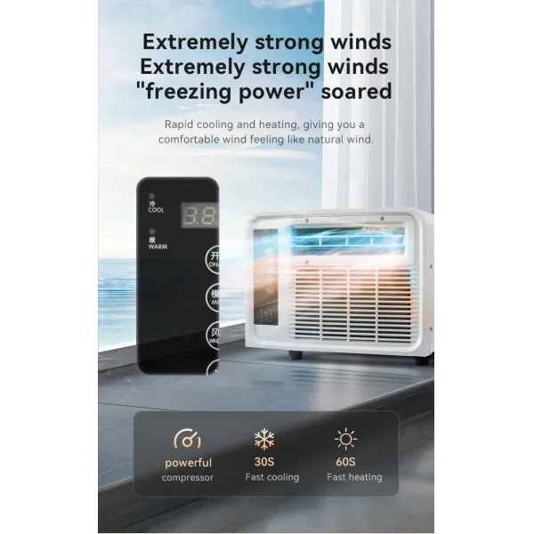 Fashion Mini Portable Air AC Window Type AC with Low Electric Consumption