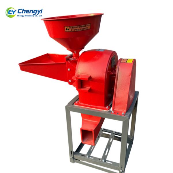 Industrial Steel Crusher Grinder Crushing Machine For Agricultural Grain Processing