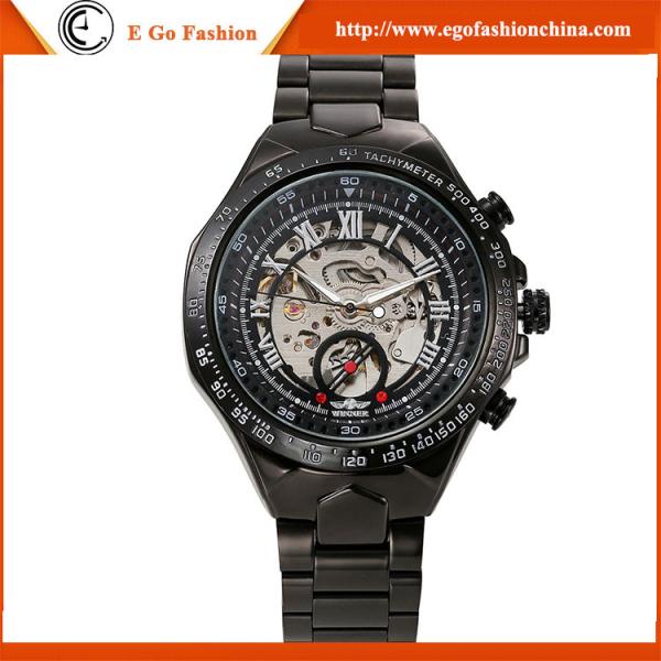 WN18 30M Waterproof Watch WINNER High End Stainless Steel Watch Mechanical Watch Sport Man