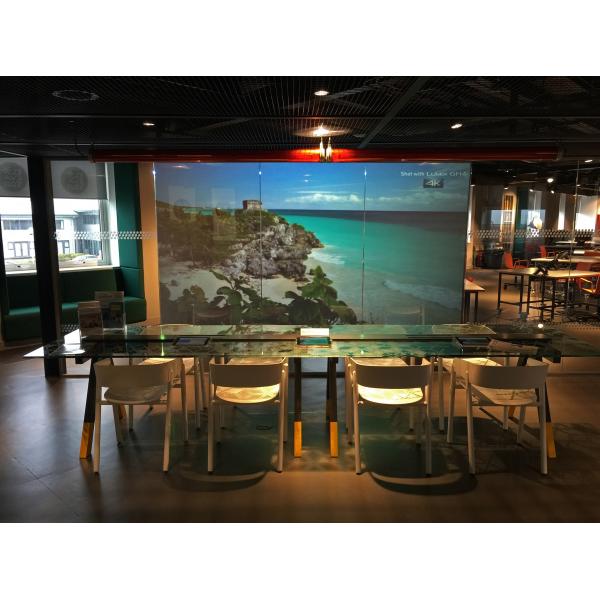 170° 100um Transparent Holographic Rear Projection Film