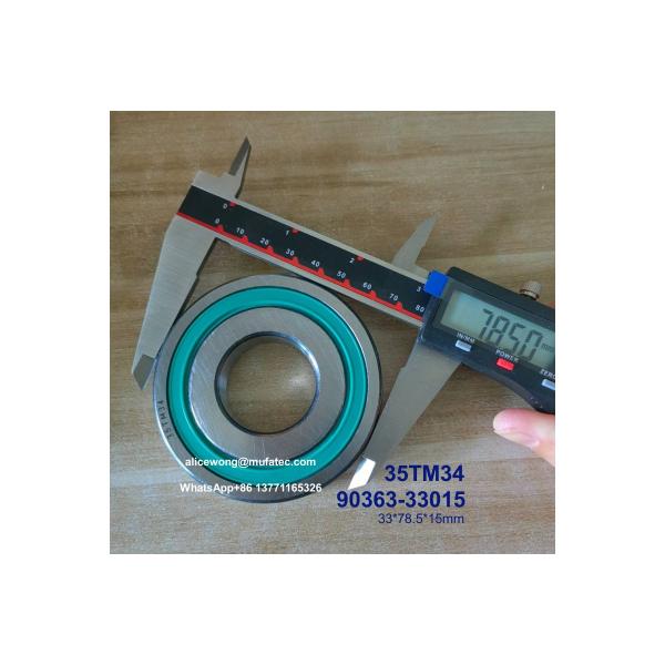 35TM34 90363-33015 Toyota gearbox bearings special ball bearings for Toyota spare part replacement 33*78.5*15mm