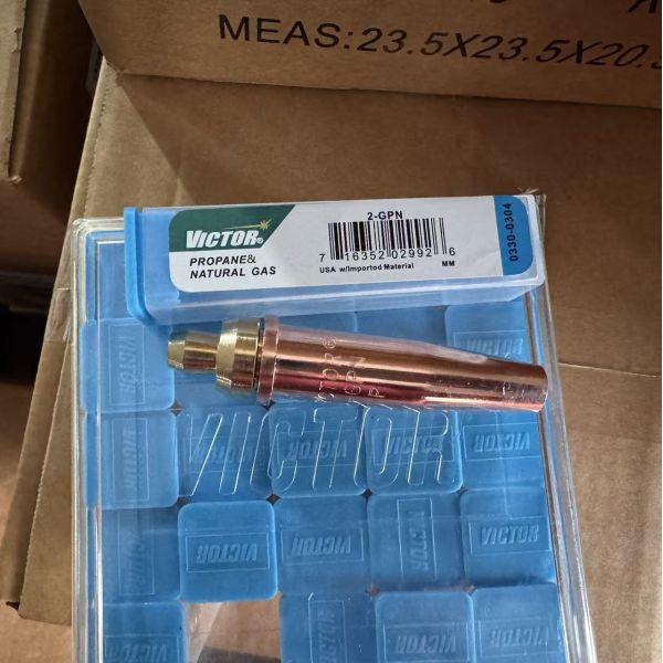 GPN Cutting Tip , Victor Style GPN Gas Cutting Nozzle , Oxy Propane LPG Natural Gas Cutting Torch Tip , 2-Piece Copper Cutting Nozzle,Industrial Oxyfuel Cutting Head,Metal Cutting Welding Consumable