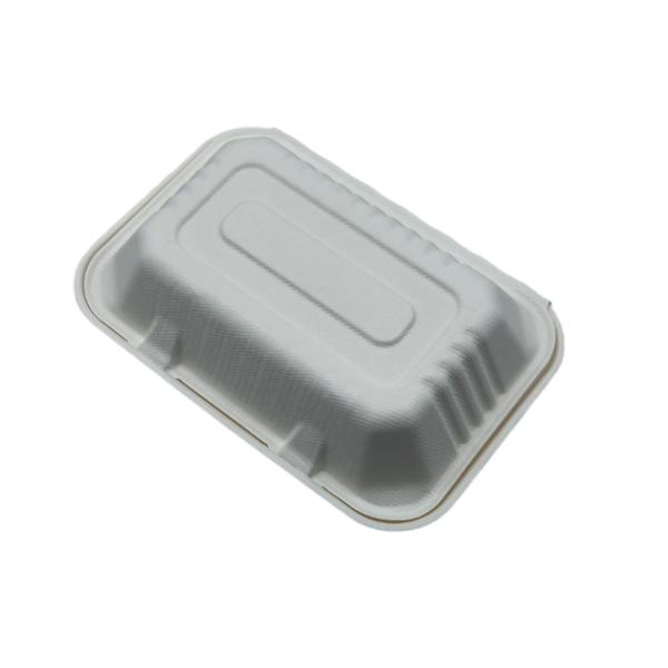Tableware Biodegradable 9×6inch Bagasse Takeaway Containers