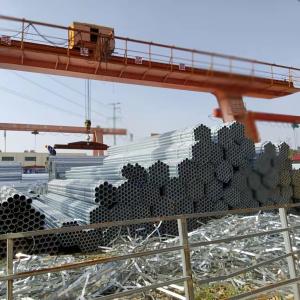 Custom OD 0.5 Inch Galvanized Steel Tube Seamless Round Pipe For Power Tower