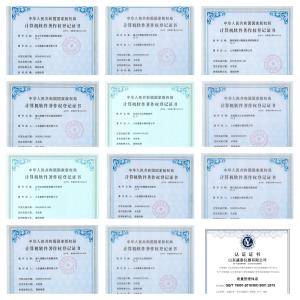 Shandong Shengtai instrument co.,ltd Certifications