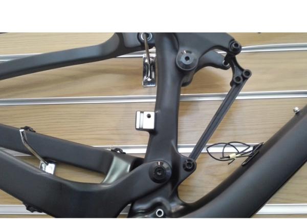 Boost 27.5er/29er Carbon Trail/AM Full Suspension Frame 140mm Mountain Bike 148x12 através do eixo