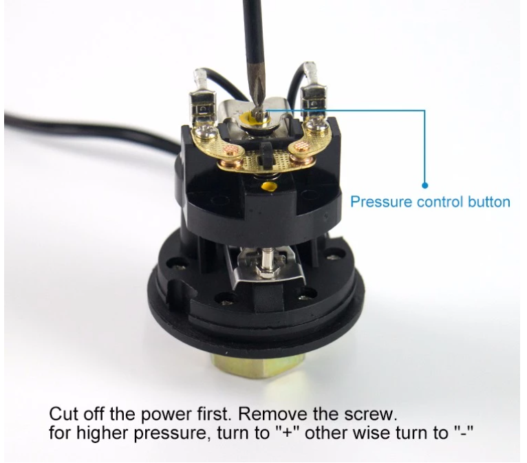 регулятор переключателя давления 1.8Bar 12PSI ZPS-2 для гидравлического насоса подкачки