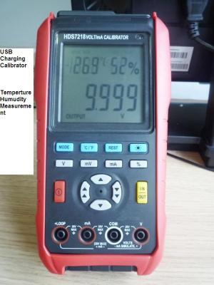 Calibrador Multifunction comercial Digital do processo com carregamento de USB