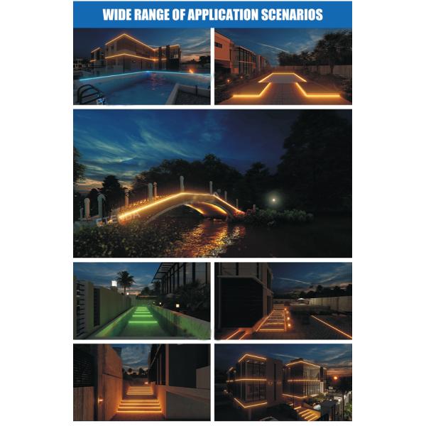 10м 2835 Наружные канатные солнечные фонари 3500K LiFePO4 солнечные светодиоды