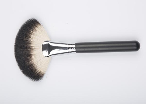 Escova da composição do cabelo da cabra do fã da beleza de Vonira grande/escovas de madeira da composição da parte alta do punho