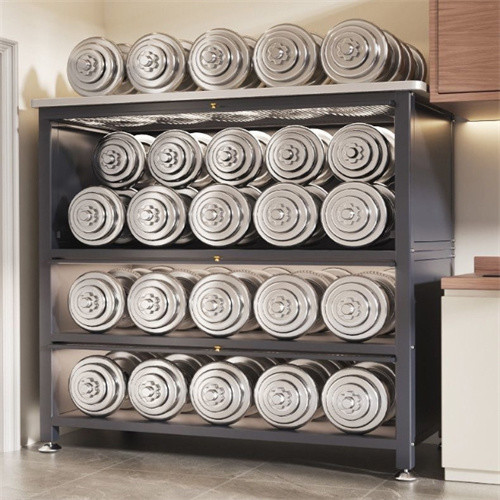 100kg Load Bearing Microwave Oven Rack Free Up Countertop  For Household