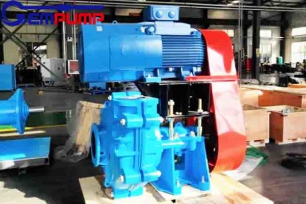 4 Rubber Metal Lined Horizontal Slurry Pump Tailing Transfer