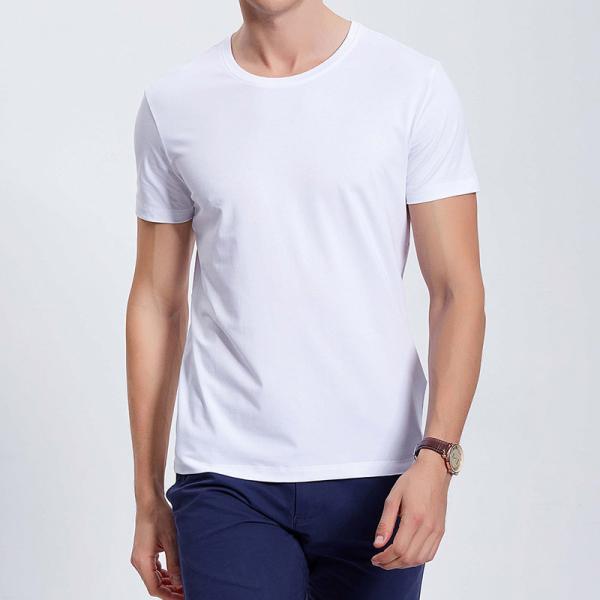 Oem Factory Manufacturer Custom Logo Classic Crewneck Cotton T-Shirt