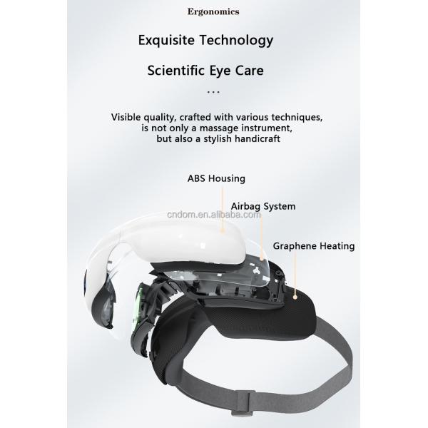 11.3KG Portable Eye Relax Massager With Heat Compression Eye Mask for Improved Eye Care