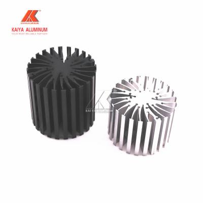 110mm Diameter Spiral Heat Sink Aluminum Profiles For Led Flood Light