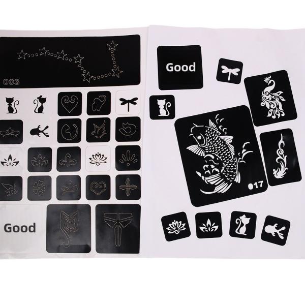 Private Label Body Art Usage Tattoo Stickers New Fresh Style Sexy Hot-Selling Temporary Cover Sticker Made of Fashionable Paper