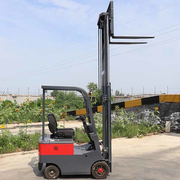 CPD10 Electric Lift Truck Double Front Wheels 1000kg Lead Acid Battery Forklift