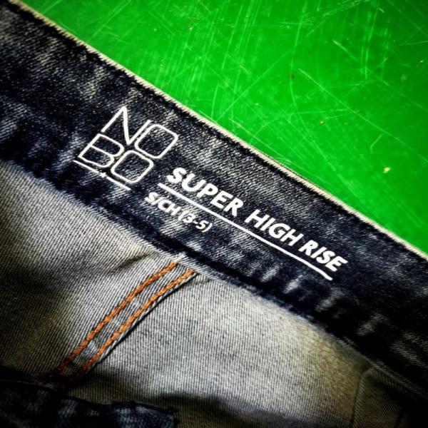 Ladies High Rise Denim Jeggings