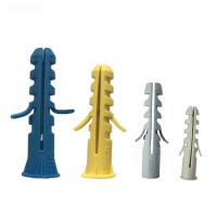 30mm pp en plastique ancrent la prise de mur d'expansion d'isolation