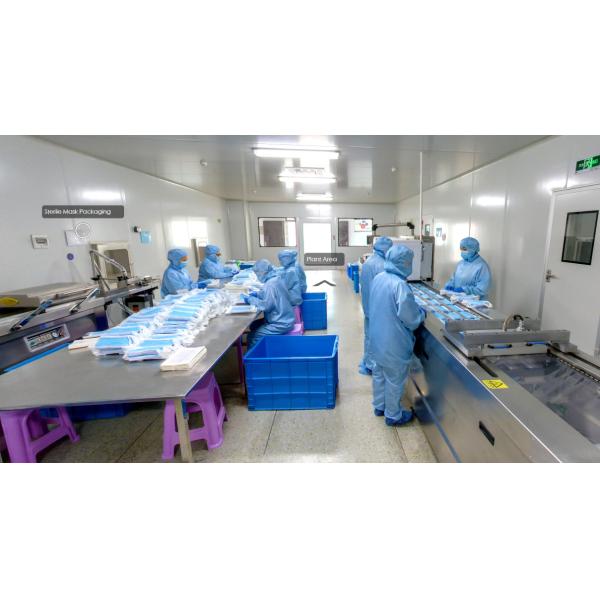 Размер лицевого щитка гермошлема одного Earloops процедуры медицинский приспосабливает голубой не стерильный уровень 1 ASTM