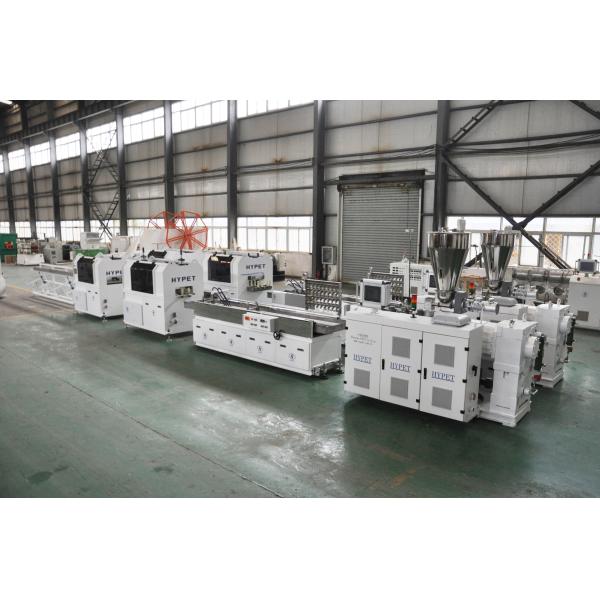 Hot Selling Plastic PVC Cable Ducting Cable Trunking Manufacturing Machine Pvc Profile Extrusion Line with Punching Machine