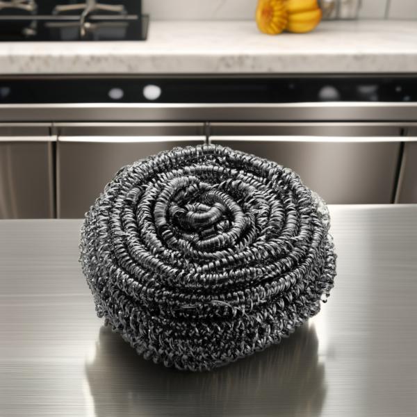 430 Stainless  Steel Scourer Kitchen Cleaning Ball