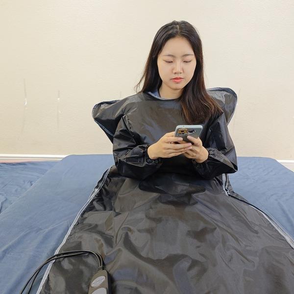 Customizable Plugs Type Infrared Sauna Blanket for Tourmaline Therapy and Relaxation