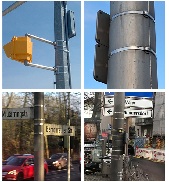 Metal Stainless Steel Pole Bands Corrosion Resistant