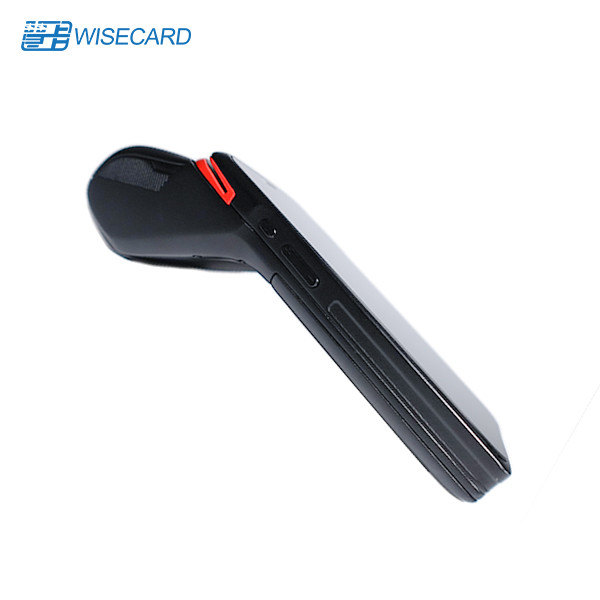 Bateria de 5000 mAh Terminal NFC POS com Leitor de Faixa Magnética e Câmera de 5MP